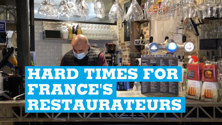 French restaurants are set to stay closed other than for take-aways and deliveries until mid-February.